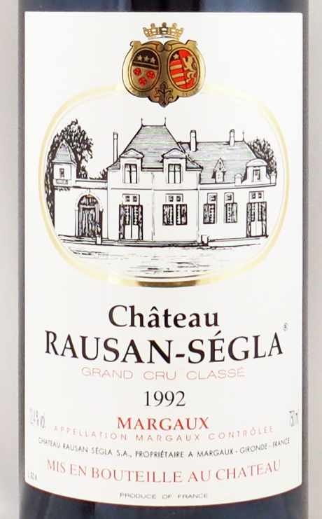 1992年 シャトー ローザン セグラ CHATEAU RAUSAN SEGLA の販売