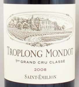 2008年 シャトー トロロン モンド CHATEAU TROPLONG MONDOT の販売