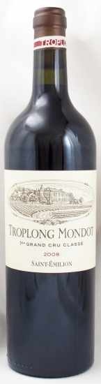 2008年 シャトー　トロロン　モンド CHATEAU TROPLONG MONDOT