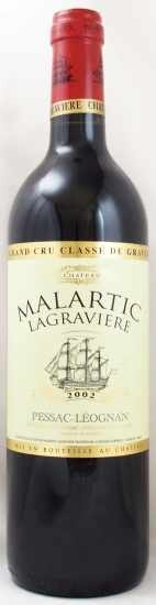 2002年 シャトー　マラルティック　ラグラヴィエール CHATEAU MALARTIC LAGRAVIERE
