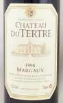 1998年 シャトー　デュ　テルトル CHATEAU DU TERTRE