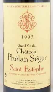 1993年 シャトー フェラン セギュール CHATEAU PHELAN SEGUR の販売