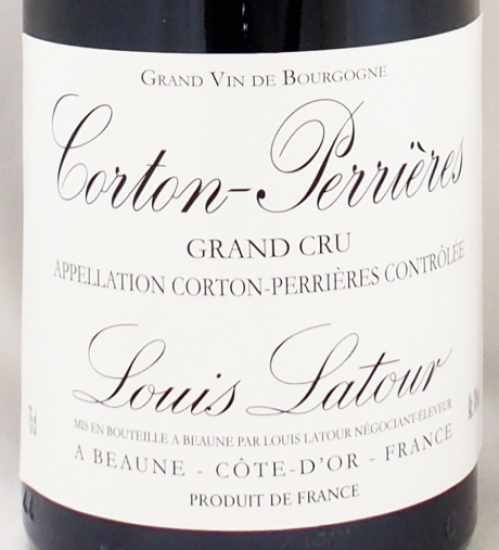 2011年 コルトン ペリエール グラン クリュ ルイ・ラトゥールCORTON PERRIERES GRAND CRU DOMAINE LOUIS  LATOURの販売[ヴィンテージワインショップのNengou-wine.com]