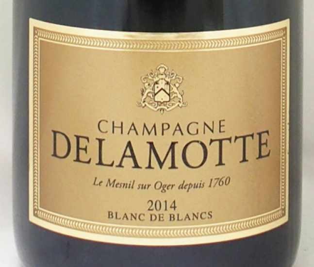 2014年 ドゥラモット ブリュット ブラン ド ブラン ミレジメ ドゥラモットDELAMOTTE BRUT BLANC DE BLUNCS  DELAMOTTEの販売[ヴィンテージワインショップのNengou-wine.com]