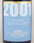 2001年 リヴザルト　500ミリサイズ RIVESALTES 500ml