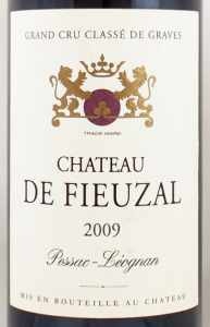 2009年シャトー ド フューザル CHATEAU DE FIEUZAL