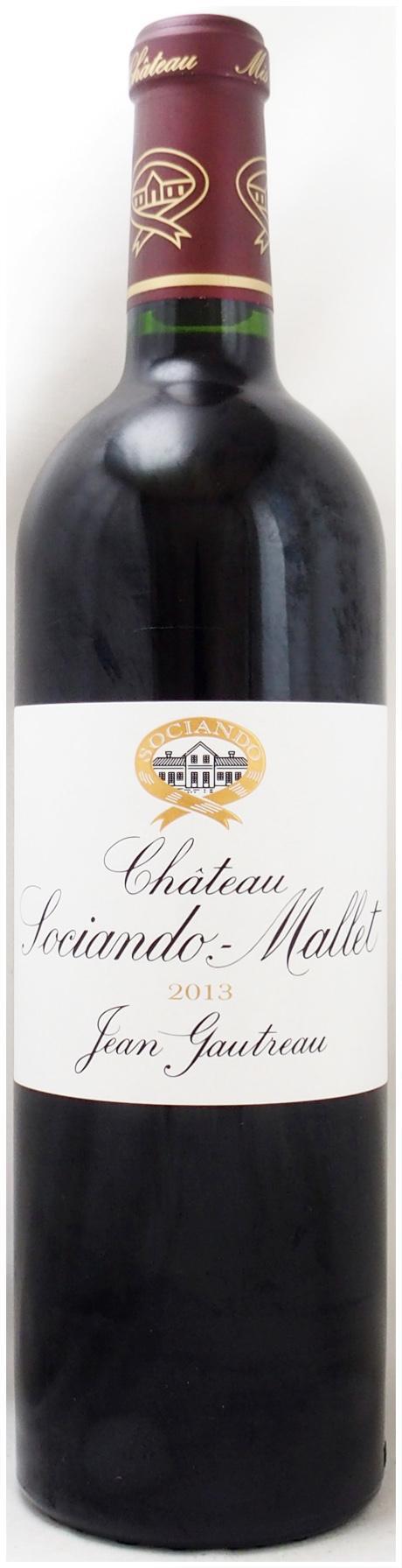 2013年 シャトー ソシアンド マレ CHATEAU SOCIANDO MALLET