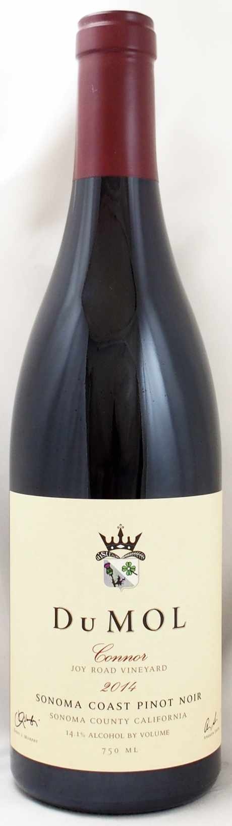 完売】2014年 ピノ ノワール コナー ソノマ コースト デュモルPINOT
