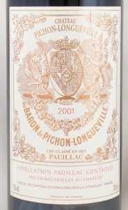 2001年 シャトー ピション ロングヴィル バロン CHATEAU PICHON 2001年 シャトー ピション ロングヴィル バロン CHATEAU PICHON