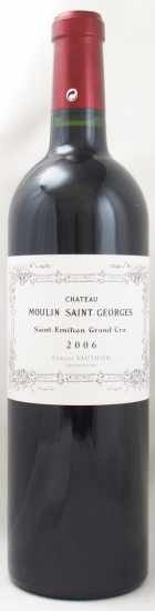 2006年 シャトー　ムーラン　サン　ジョルジュ CHATEAU MOULIN SAINT GEORGES