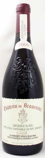 2006年 シャトーヌフ　デュ　パプ　シャトー　ド　ボーカステル　ルージュ CHATEAUNEUF DU PAPE CHATEAU DE BEAUCASTEL ROUGE