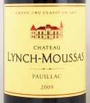 2009年 シャトー　ランシュ　ムーサ CHATEAU LYNCH MOUSSAS