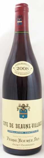 2008年 コート　ド　ボーヌ　ヴィラージュ　ルージュ COTE DE BEAUNE VILLAGES ROUGE