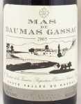 2005年 マス　ド　ドマ　ガサック　ルージュ MAS DE DAUMAS GASSAC ROUGE