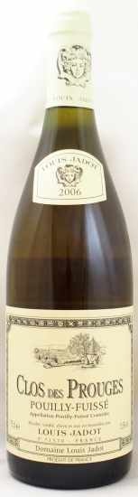 2006年 プイィ　フュイッセ　クロ　デ　プルージェ POUILLY FUISSE CLOS DES PROUGES