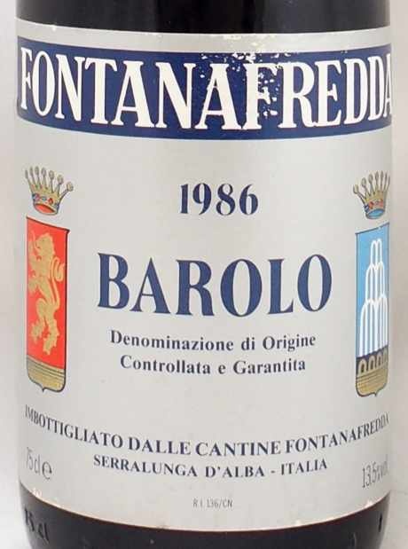 1986年 バローロ フォンタナ・フレッダ社BAROLO FONTANA FREDDAの販売[ヴィンテージワイン ショップのNengou-wine.com]