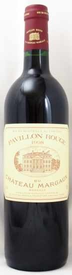 1998年 パヴィヨン　ルージュ　ド　シャトー　マルゴー PAVILLON ROUGE DU CHATEAU MARGAUX 