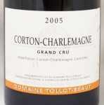 2005年 コルトン　シャルルマーニュ CORTON CHARLEMAGNE