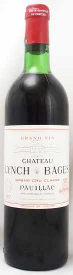 1977年 シャトー　ランシュ　バージュ CHATEAU LYNCH BAGES