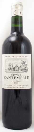 2006年 シャトー　カントメルル CHATEAU CANTEMERLE