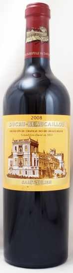 2008年 シャトー　デュクリュ　ボーカイユ CHATEAU DUCRU BEAUCAILLOU