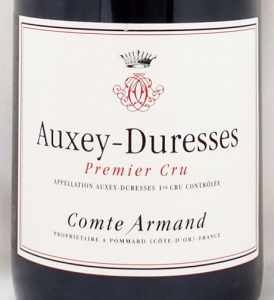 2009年オーセイ デュレス プルミエ クリュ ルージュ AUXEY DURESSES PREMIER CRU ROUGE