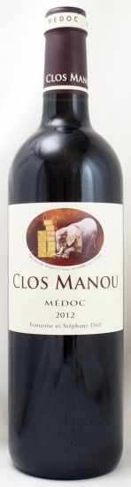 2012年 クロ　マヌー CLOS MANOU