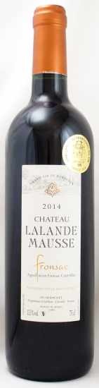 2014年 シャトー　ラランド　モース CHATEAU LALANDE MAUSSE