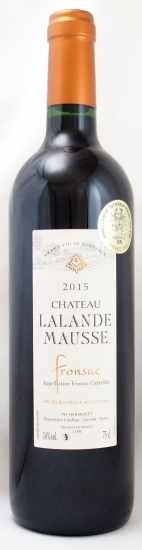 2015年 シャトー　ラランド　モース CHATEAU LALANDE MAUSSE