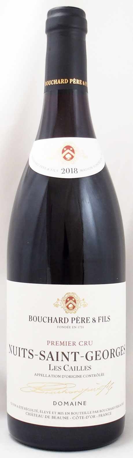 ニュイ・サン・ジョルジュブシャールP&F 2018年 ニュイ サン ジョルジュ プルミエ クリュ レ カイユ ブシャール