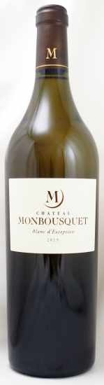 2019年 シャトー　モンブスケ　ブラン CHATEAU MONBOUSQUET BLANC