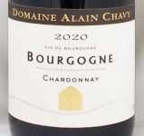 2020年 ブルゴーニュ　シャルドネ BOURGOGNE CHARDONNAY