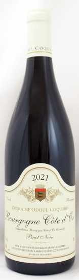 2021年 ブルゴーニュ　コート　ドール　ピノ　ノワール BOURGOGNE COTE D'OR PINOT NOIR