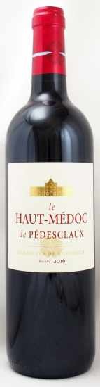 2016年 ル　オー　メドック　ド　ペデスクロー LE HAUT MEDOC DE PEDESCLAUX