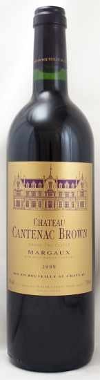 1999年 シャトー　カントナック　ブラウン CHATEAU CANTENAC BROWN