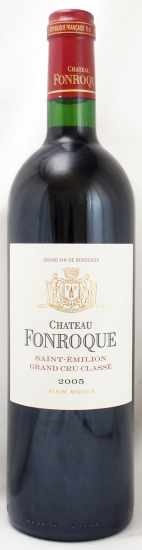 2005年 シャトー　フォンロック CHATEAU FONROQUE