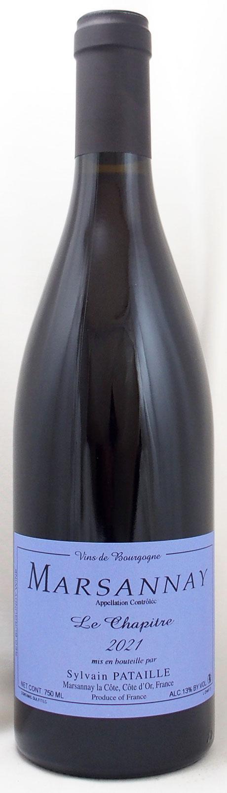 2021年 マルサネ ルージュ ル シャピトール シルヴァン・パタイユ