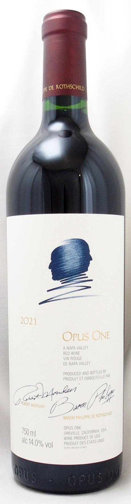 送料無料】2021年 オーパス ワン モンダヴィ・ロッチルドOPUS ONE