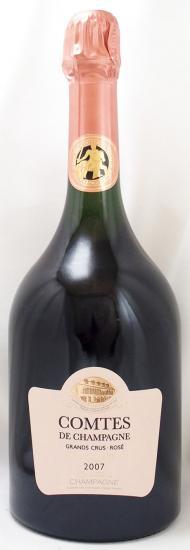 2007年 コント　ド　シャンパーニュ　ロゼ COMTES DE CHAMPAGNE ROSE