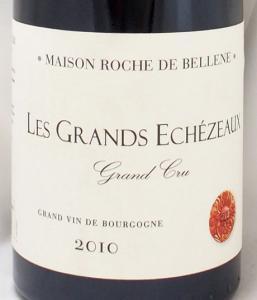 2010年グラン エシェゾー GRANDS ECHEZEAUX
