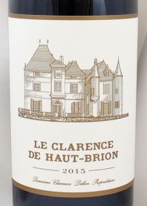 2015 Le Clarence de Haut-Brion - Chateau Bahans Haut-Brion