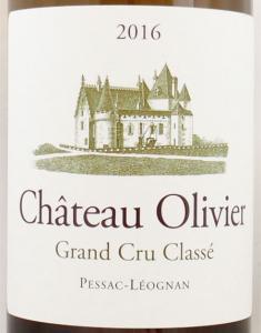 2016年 シャトー オリヴィエ ブラン CHATEAU OLIVIER BLANC