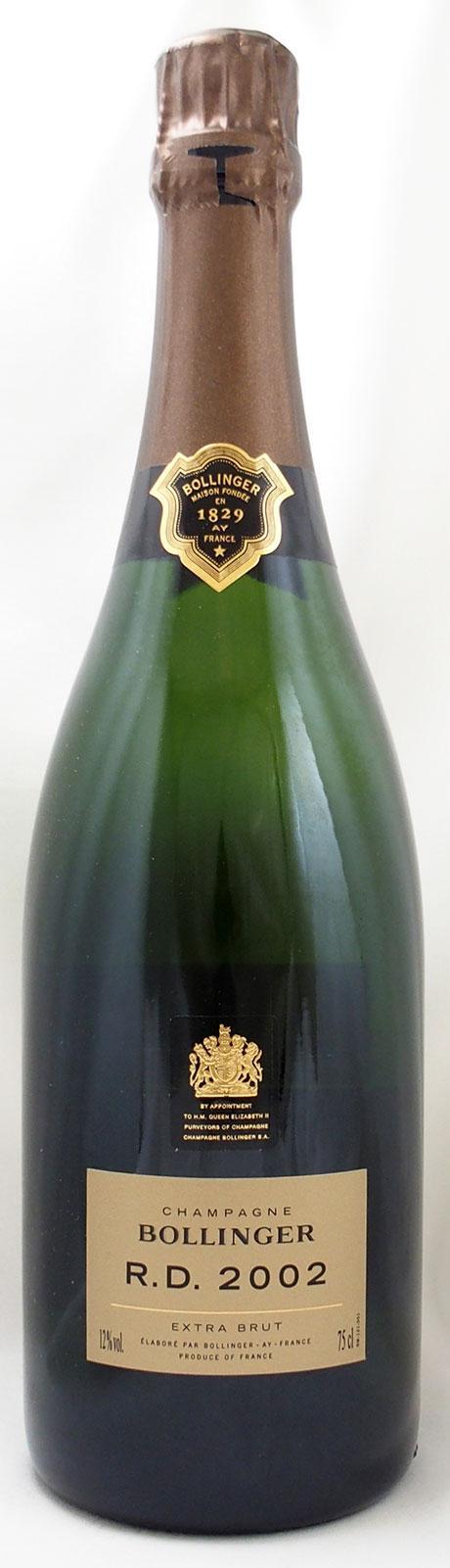 高評価・おすすめ】 【2002年】ボランジェ RDのワイン通販