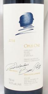 送料無料】2014年 オーパス ワン モンダヴィ・ロッチルドOPUS ONE