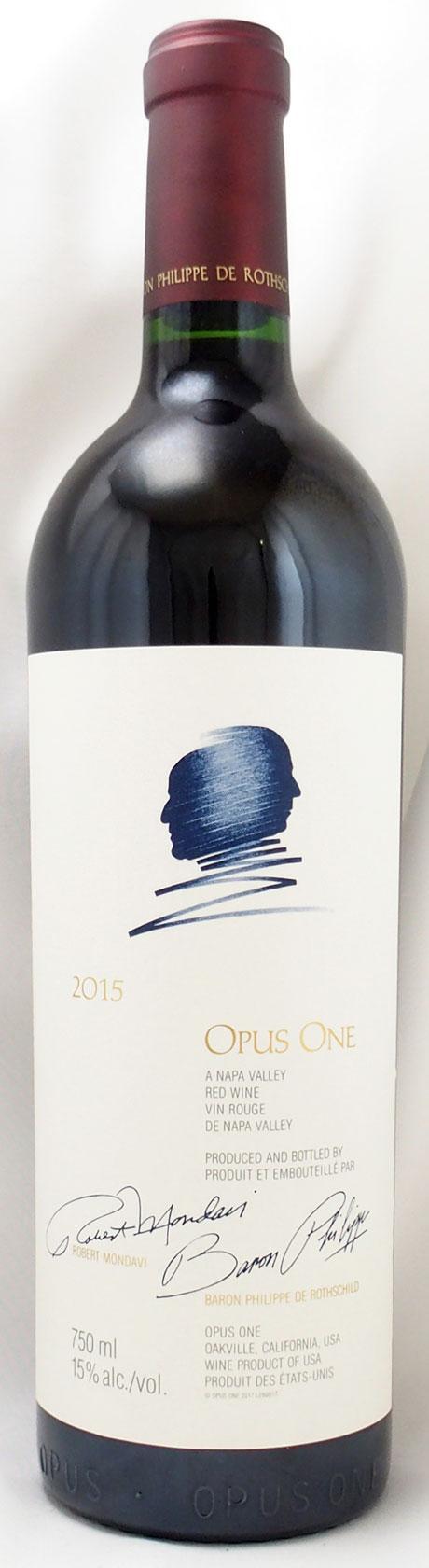 送料無料】2015年 オーパス ワン モンダヴィ・ロッチルドOPUS ONE