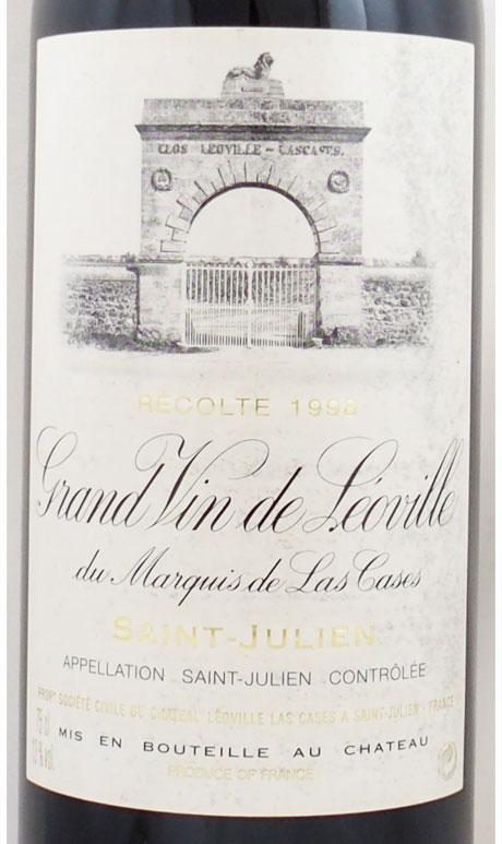送料無料】1998年 シャトー レオヴィル ラス カーズ CHATEAU LEOVILLE