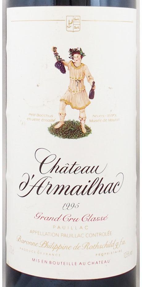 1995年 シャトー ダルマイヤック CHATEAU D'ARMAILHAC
