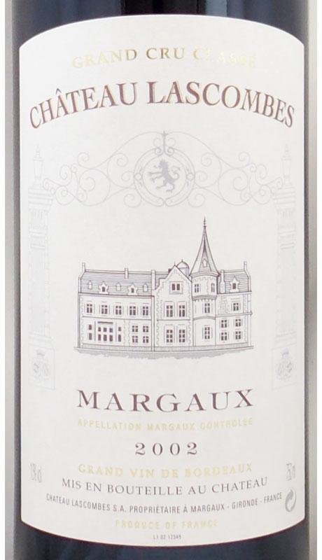 2002年 シャトー ラスコンブ CHATEAU LASCOMBES