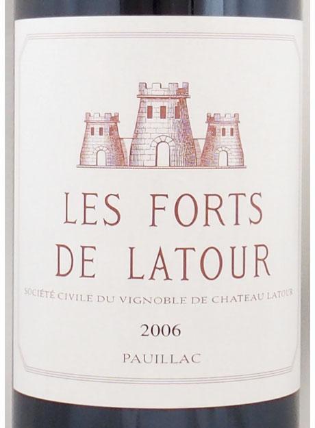 送料無料】2006年 レ フォール ド ラトゥール LES FORTS DE LATOUR