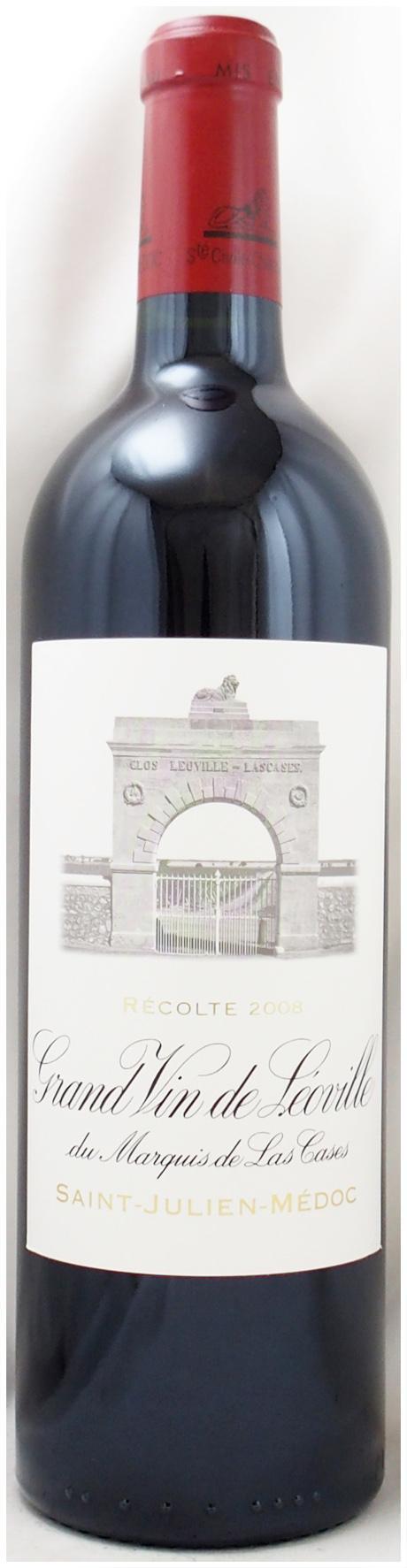 送料無料】2008年 シャトー レオヴィル ラス カーズ CHATEAU LEOVILLE